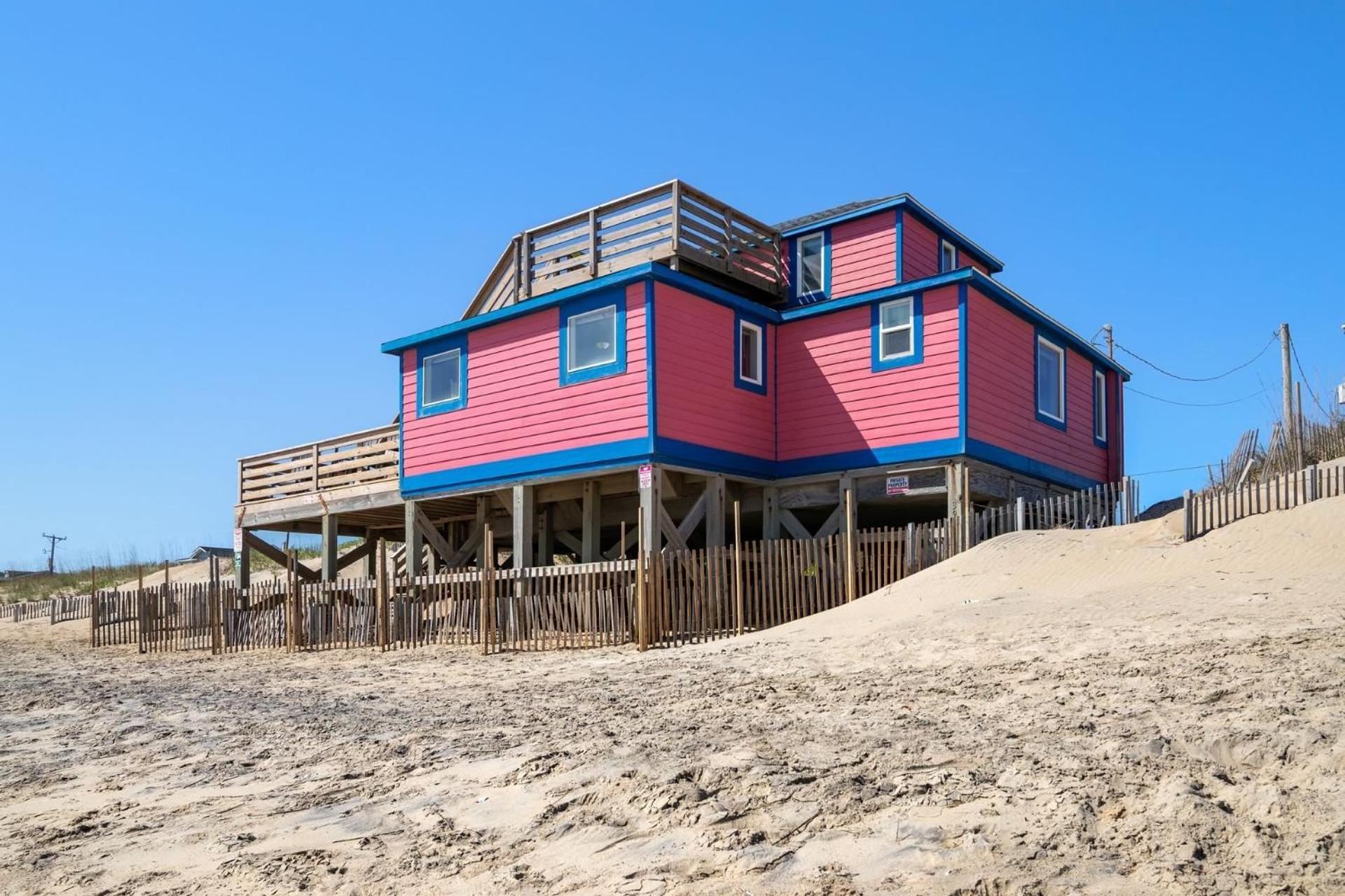 קיטי הוק 4102 Pelicans Perch: The Iconic Obx Oceanfront מראה חיצוני תמונה