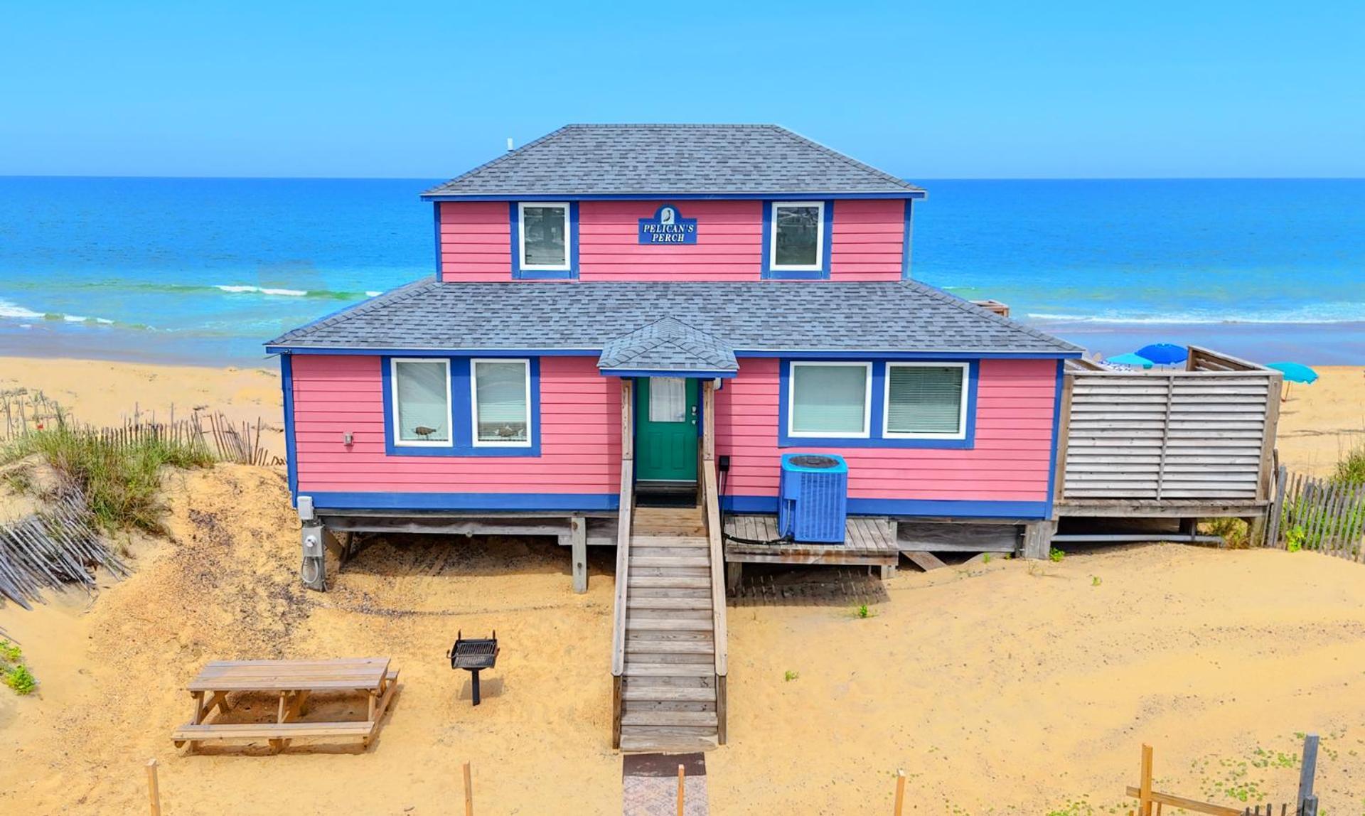 קיטי הוק 4102 Pelicans Perch: The Iconic Obx Oceanfront מראה חיצוני תמונה
