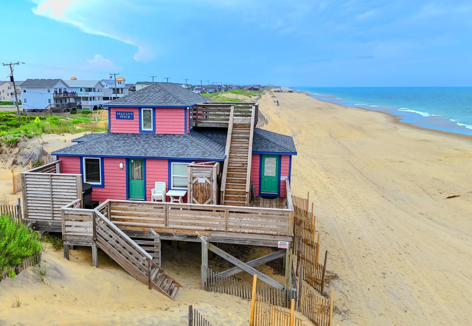 קיטי הוק 4102 Pelicans Perch: The Iconic Obx Oceanfront מראה חיצוני תמונה